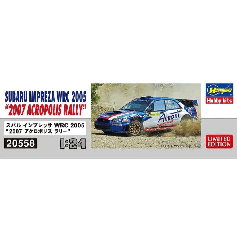 1/24  SUBARU IMPREZA WRC 2005    2007 ACROPOLIS RALLY