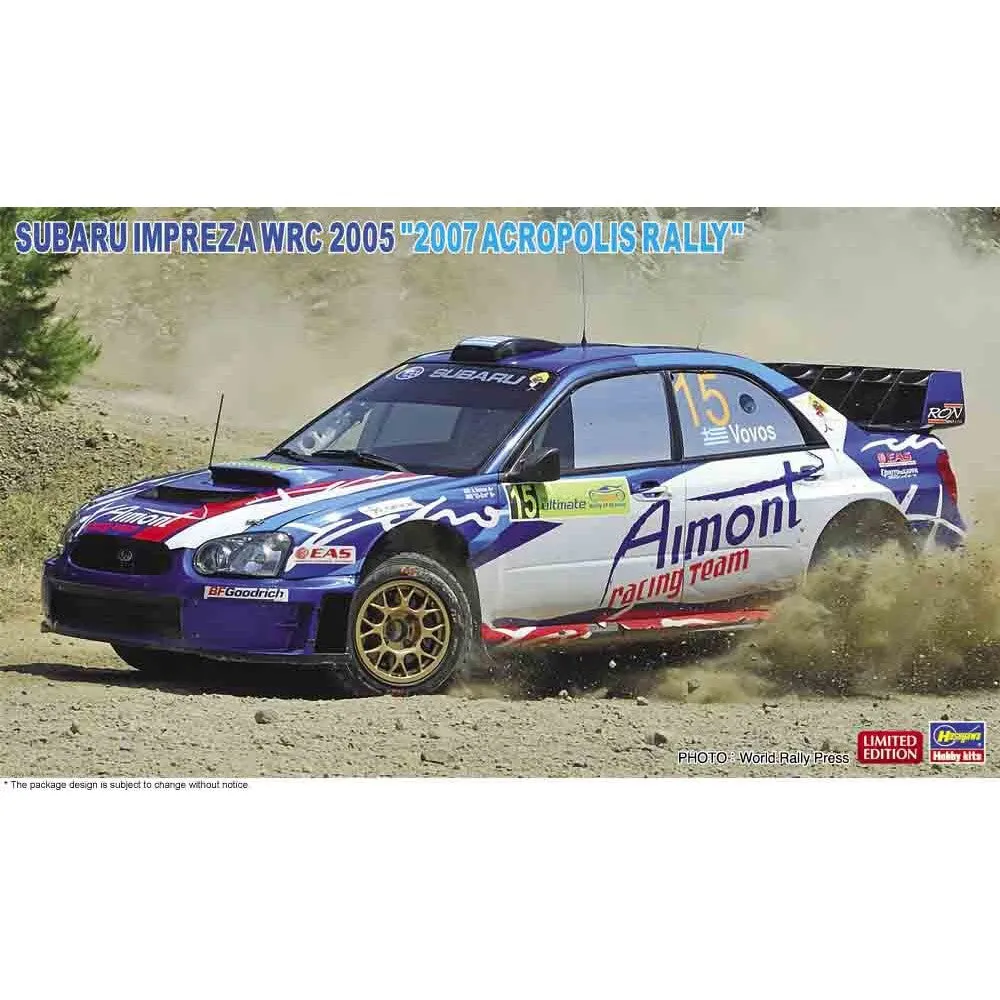 1/24  SUBARU IMPREZA WRC 2005    2007 ACROPOLIS RALLY