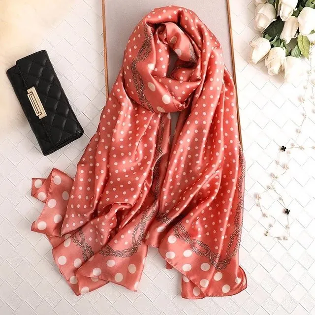 180*90cm Women Scarf Summer Silk Shawl  Wrap