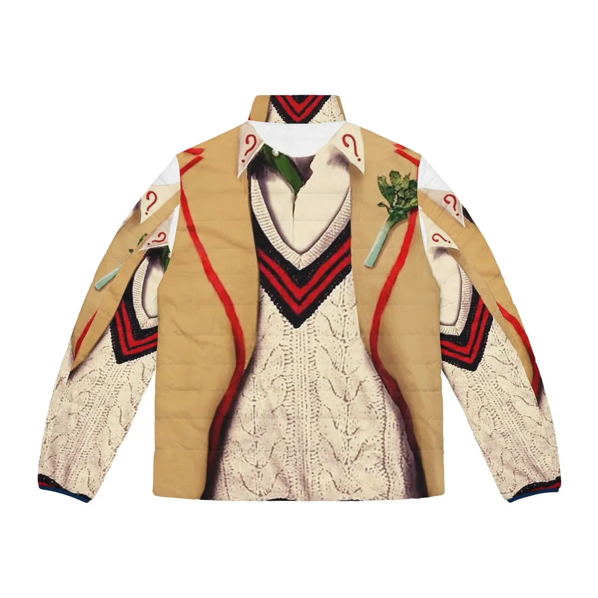 5th Doctor Who Peter Davison Puffer Jacket | Sci-Fi Fan Merchandise