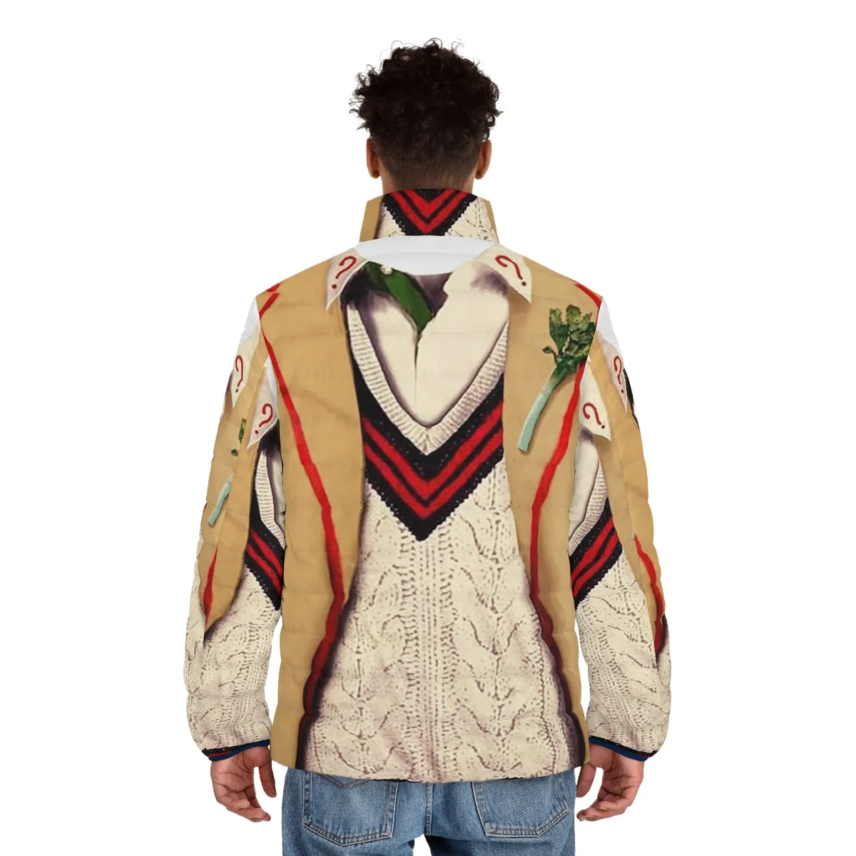 5th Doctor Who Peter Davison Puffer Jacket | Sci-Fi Fan Merchandise