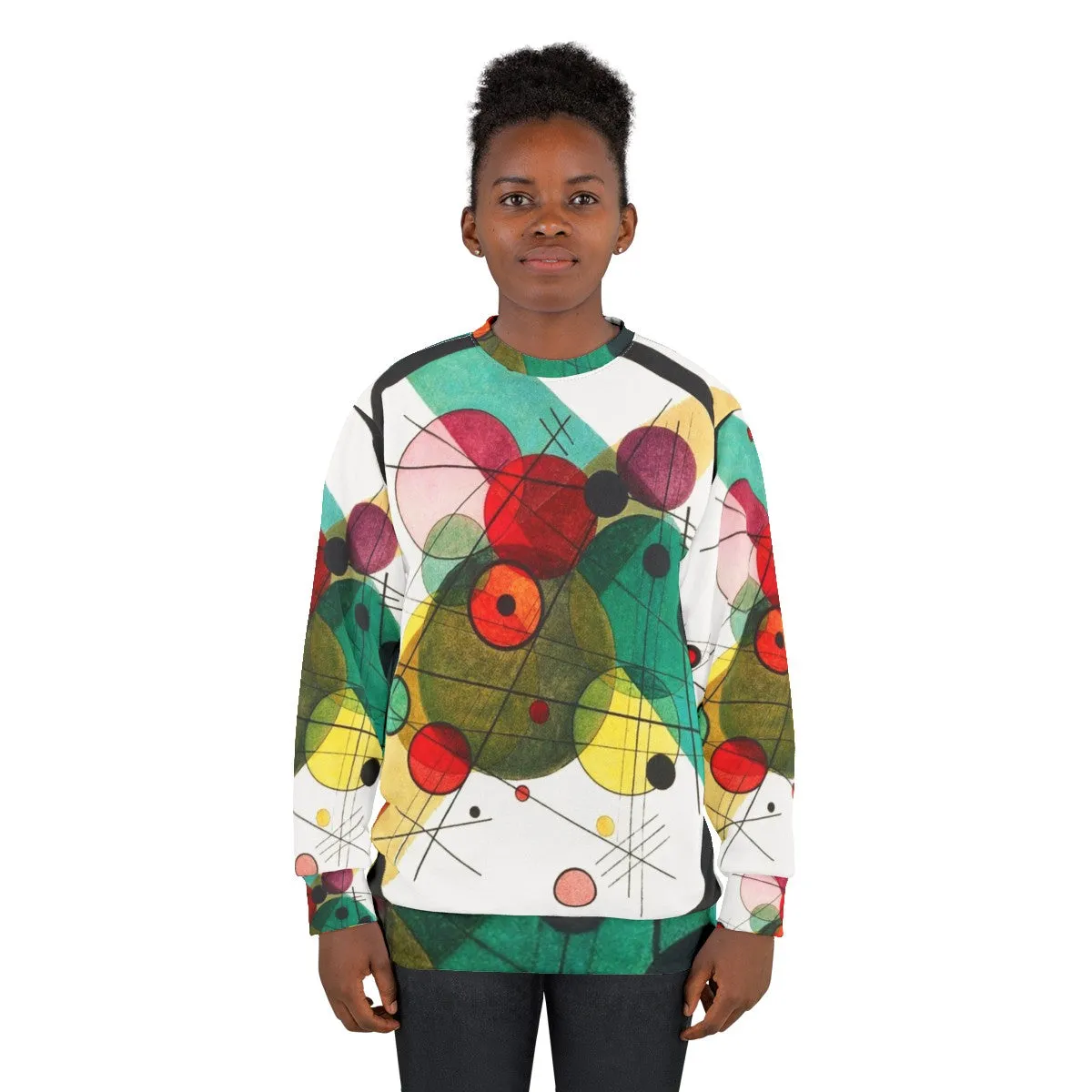 Abstract Expressionist Kandinsky Bauhaus Sweatshirt