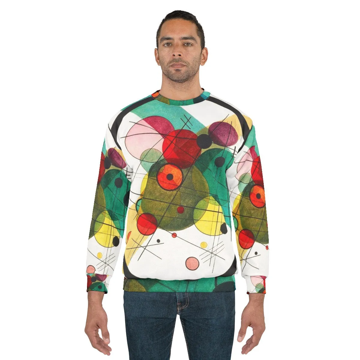 Abstract Expressionist Kandinsky Bauhaus Sweatshirt