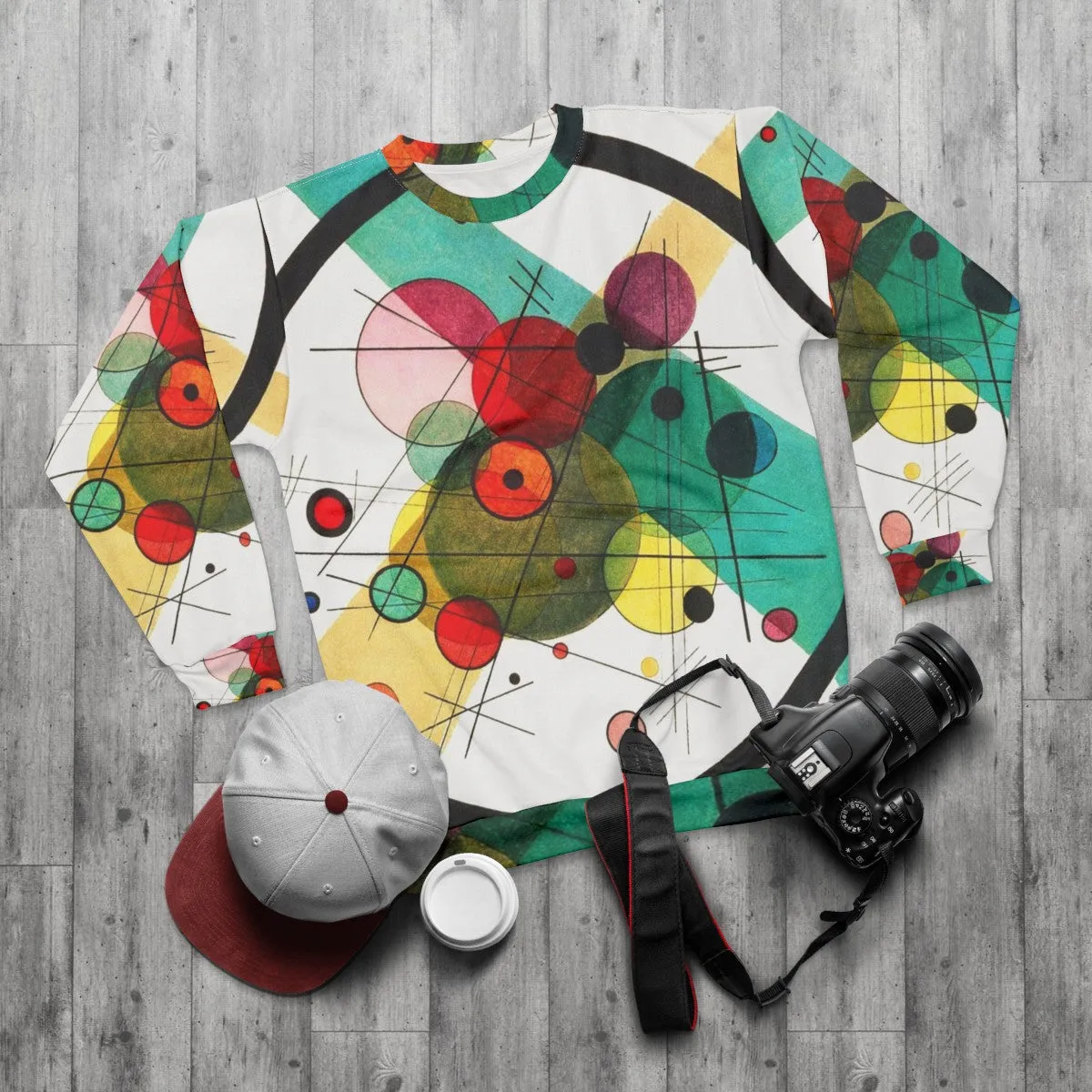 Abstract Expressionist Kandinsky Bauhaus Sweatshirt