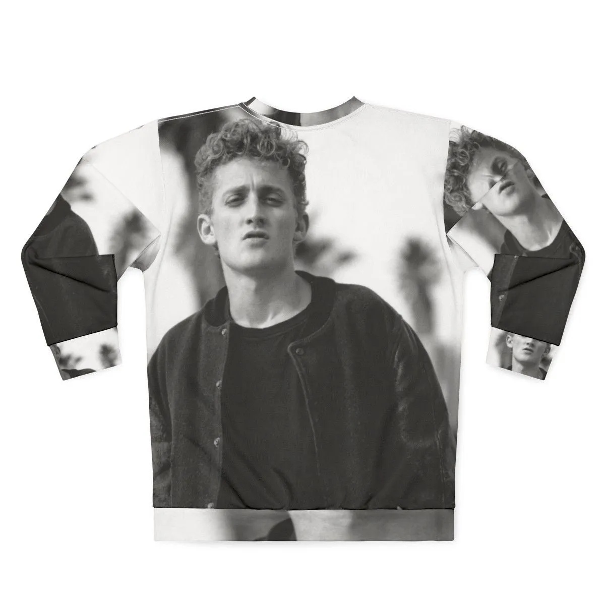 Alex Black and White Movie Star Sweatshirt