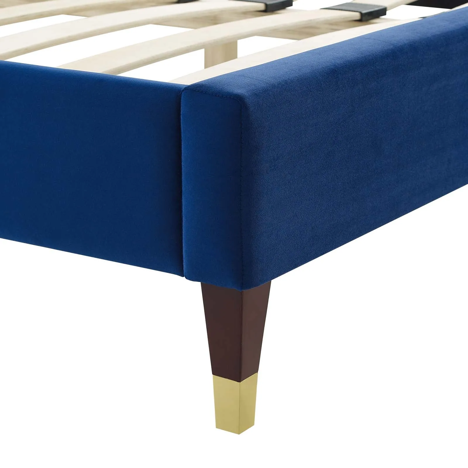 Alexandria  Tufted Performance Velvet Platform Bed