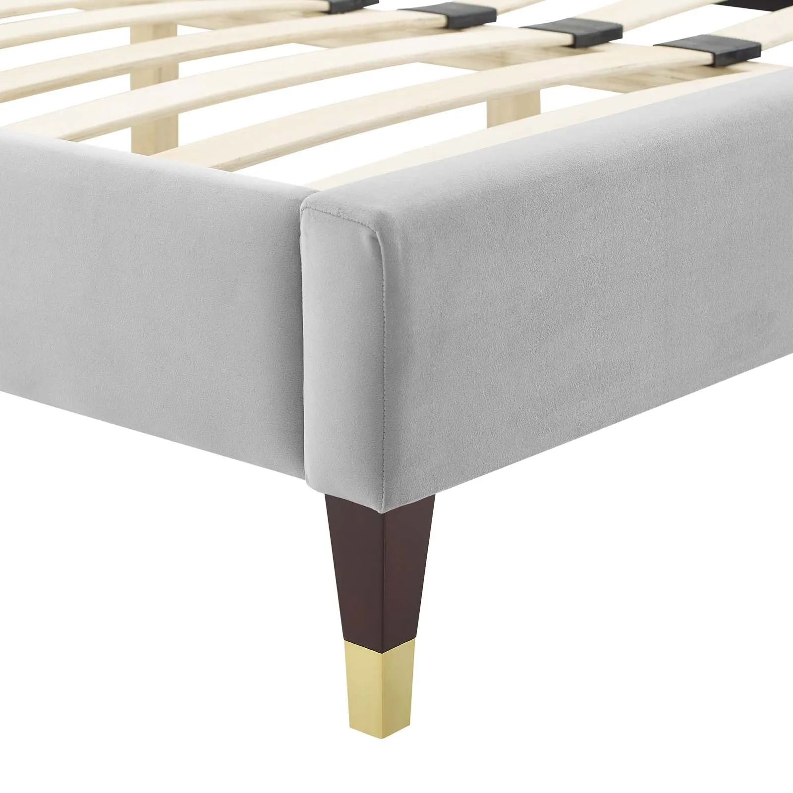 Alexandria  Tufted Performance Velvet Platform Bed