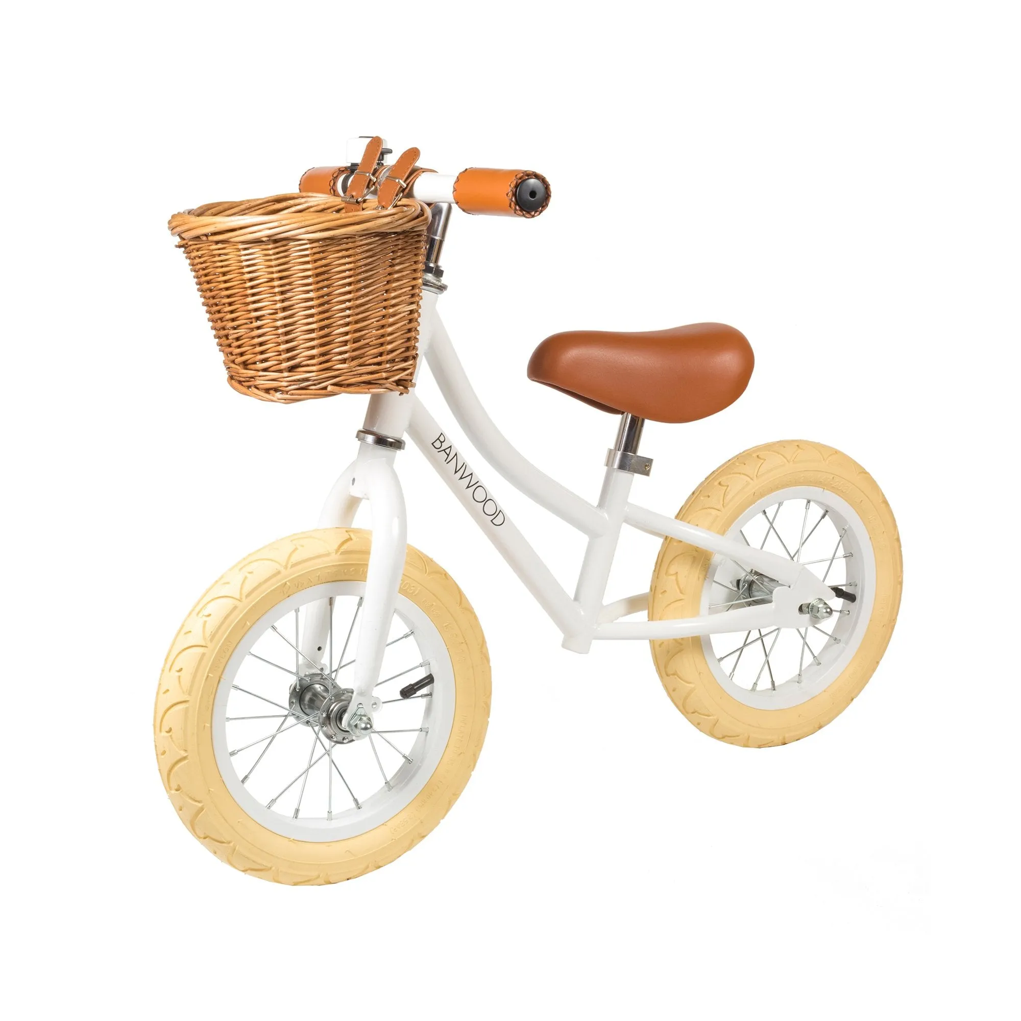 Banwood 'First Go!' Balance Bike - White