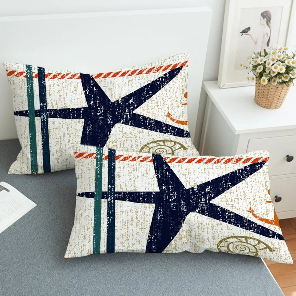 Beachy Starfish Doona Cover Set