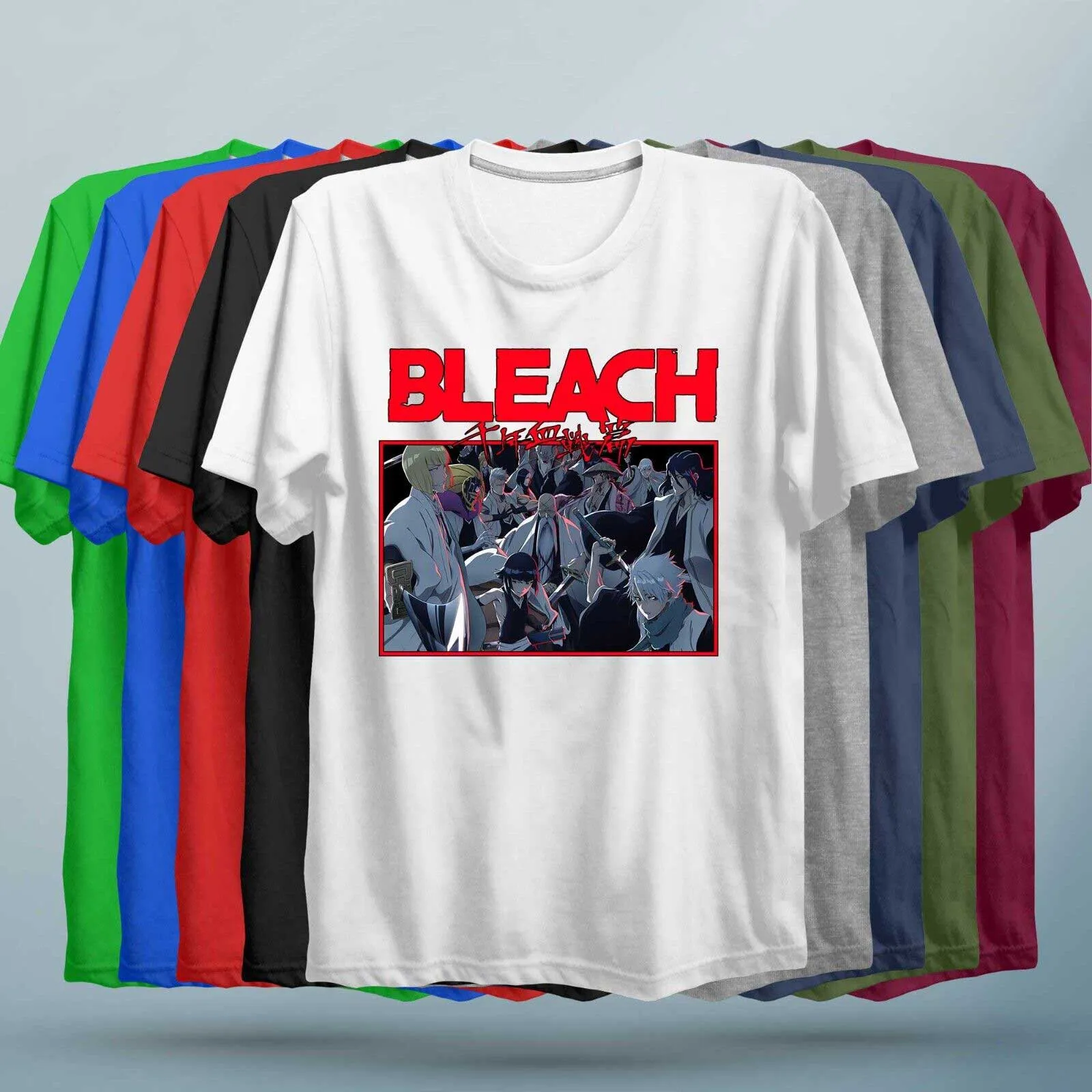 Bleach T Shirt Gotei 13 Anime Shirt