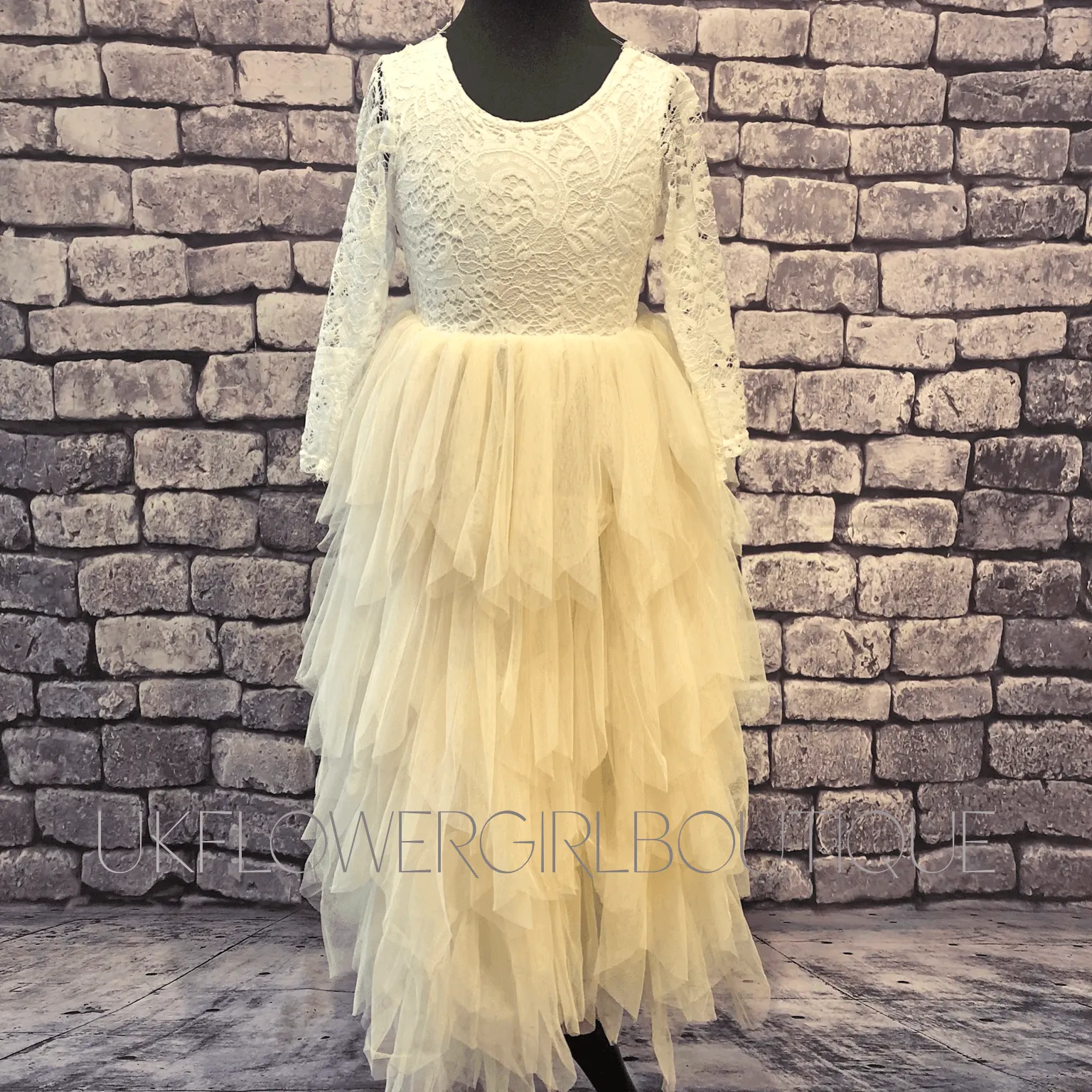 Bohemian Spirit Dress - Ivory Cream