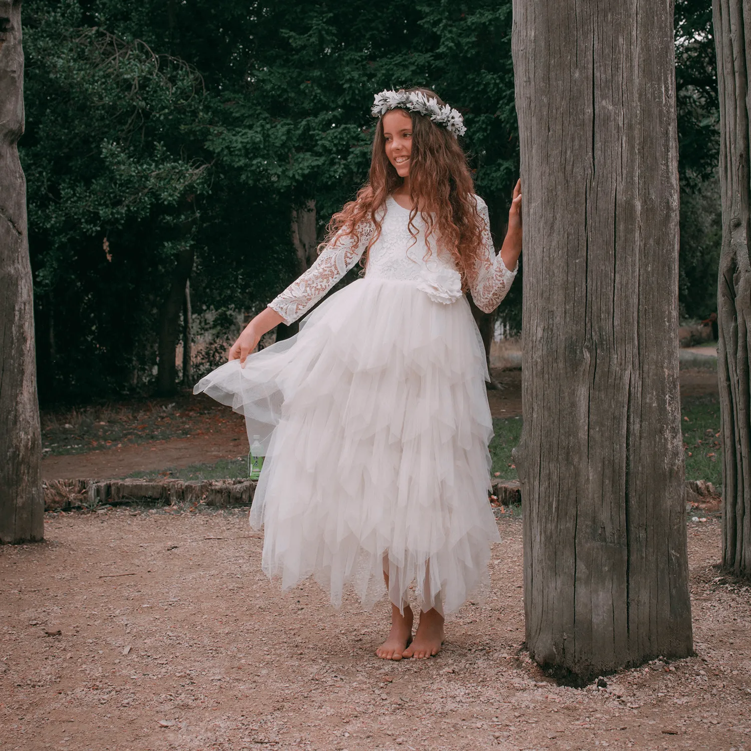 Bohemian Spirit Dress - Ivory Cream