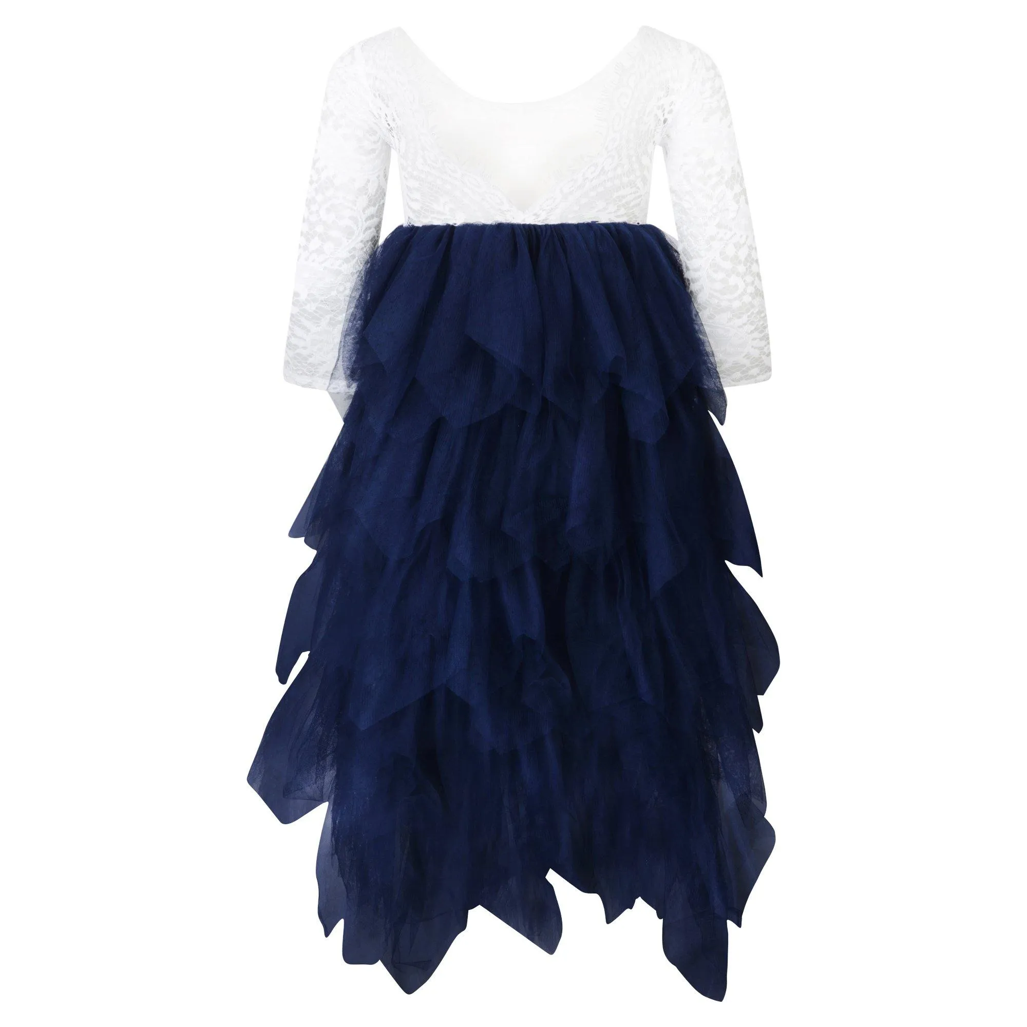 Bohemian Spirit Dress - Navy Blue