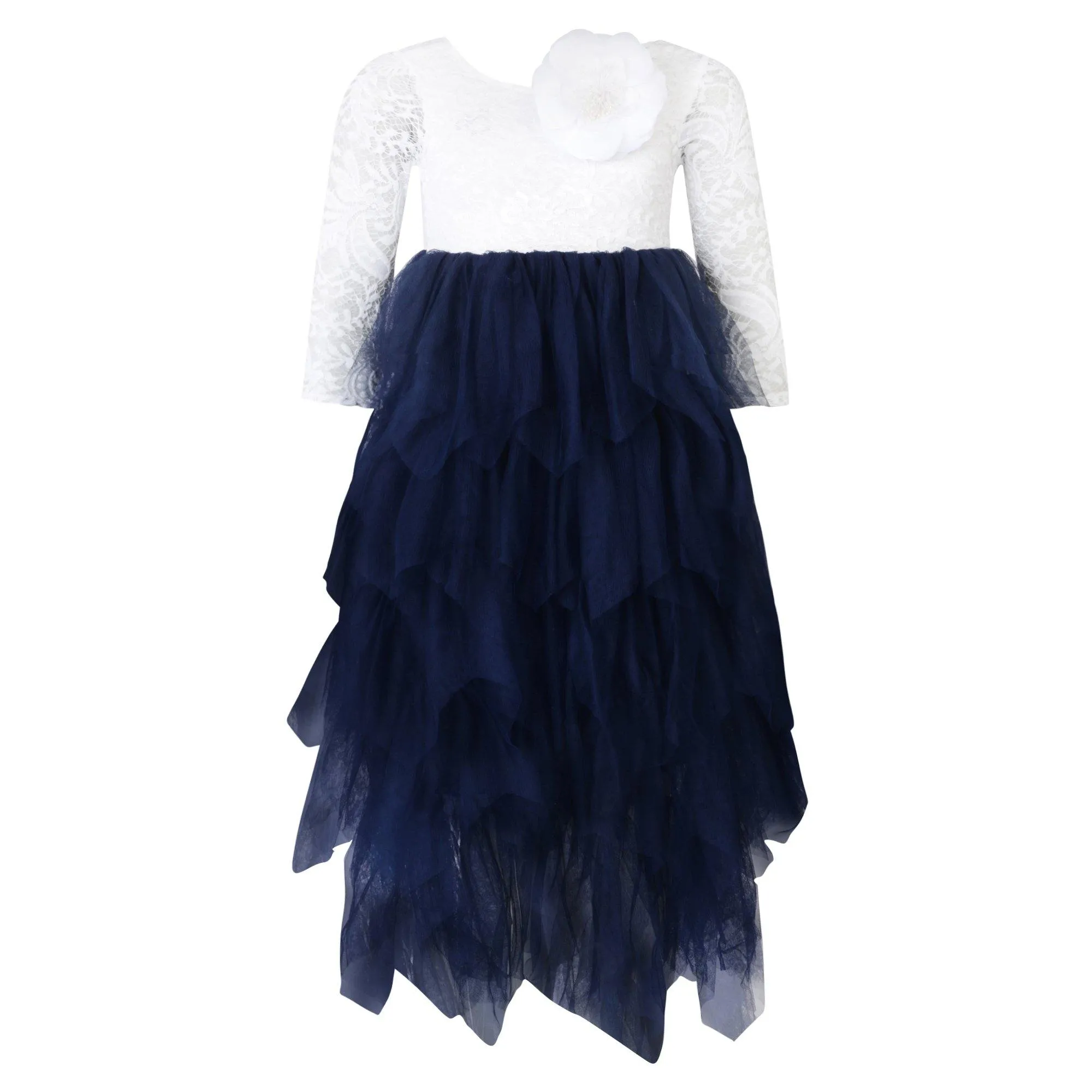 Bohemian Spirit Dress - Navy Blue