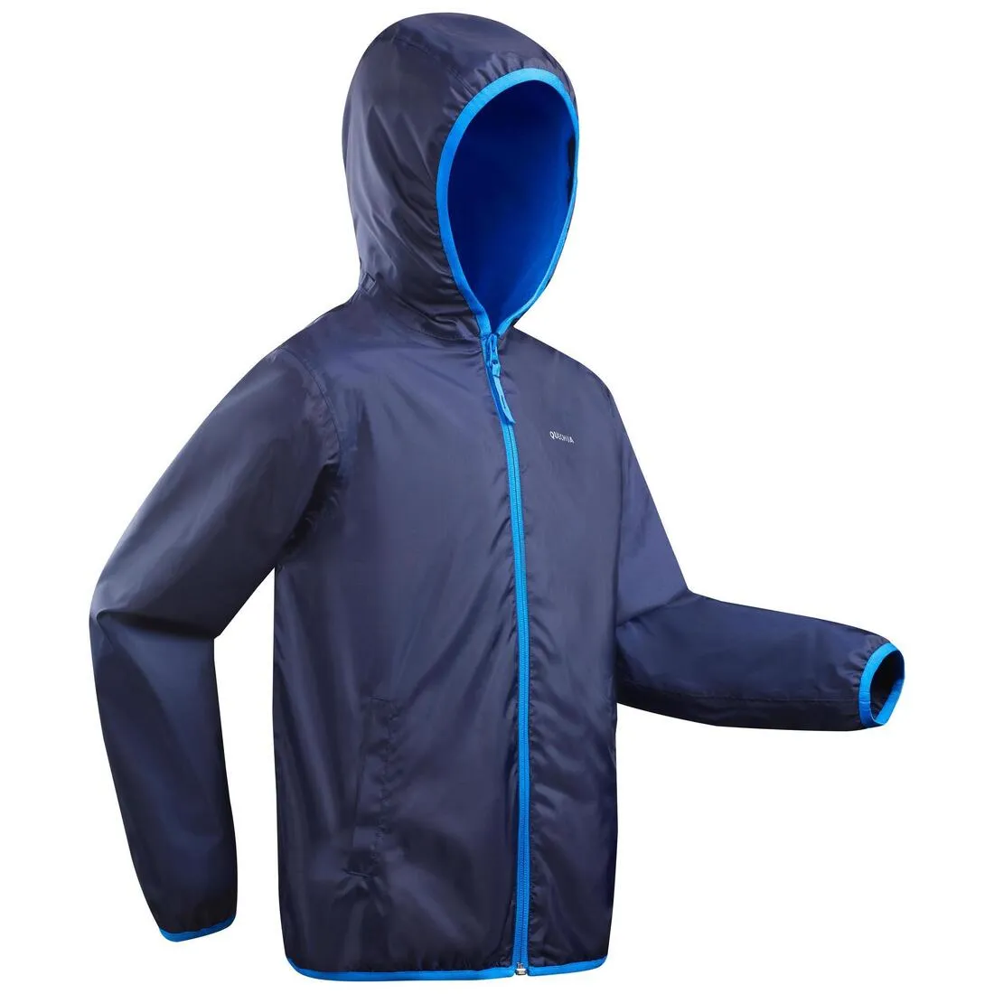 Boy's 8-14 years snow hiking jacket SH50 WARM - blue