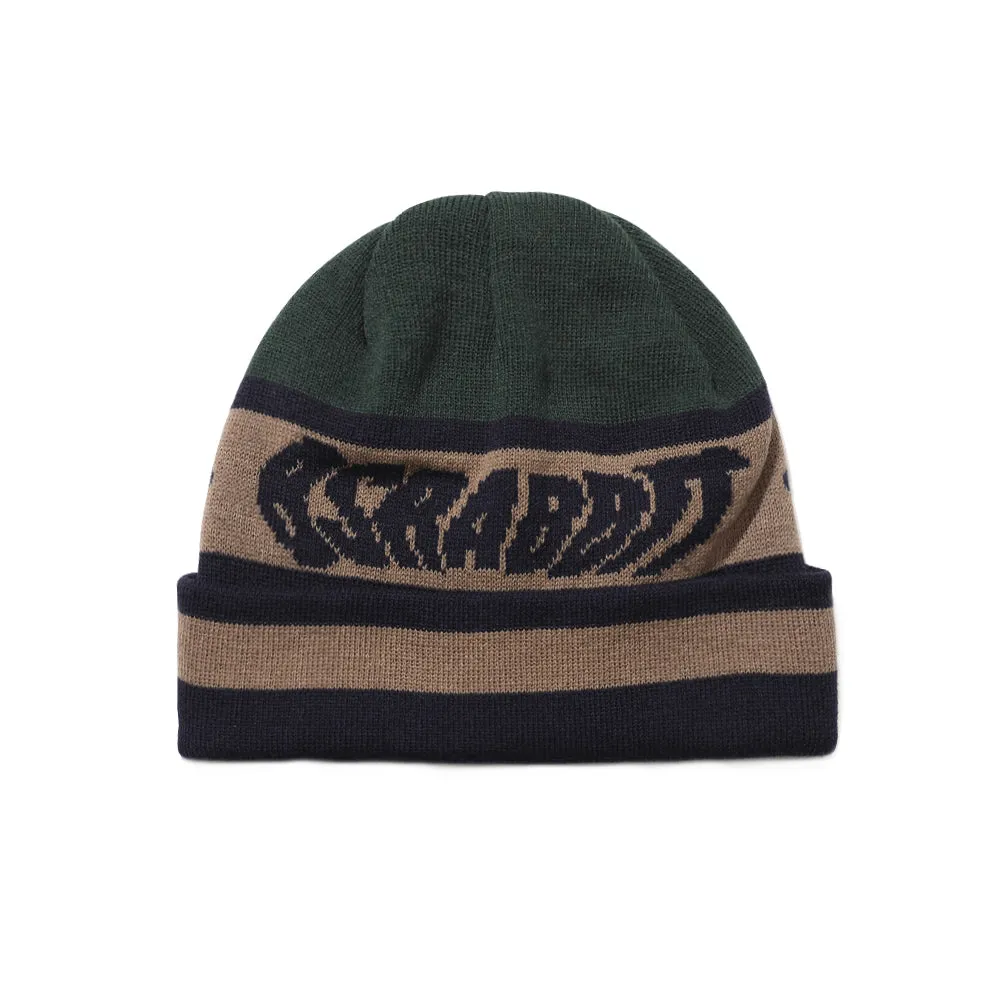 BSR DOUBLE LINE BEANIE KHAKI