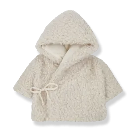 Buba Teddy Fleece Hooded Baby Jacket