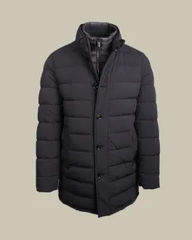 CALEGARI Grey Detached Inner Padded Car Coat