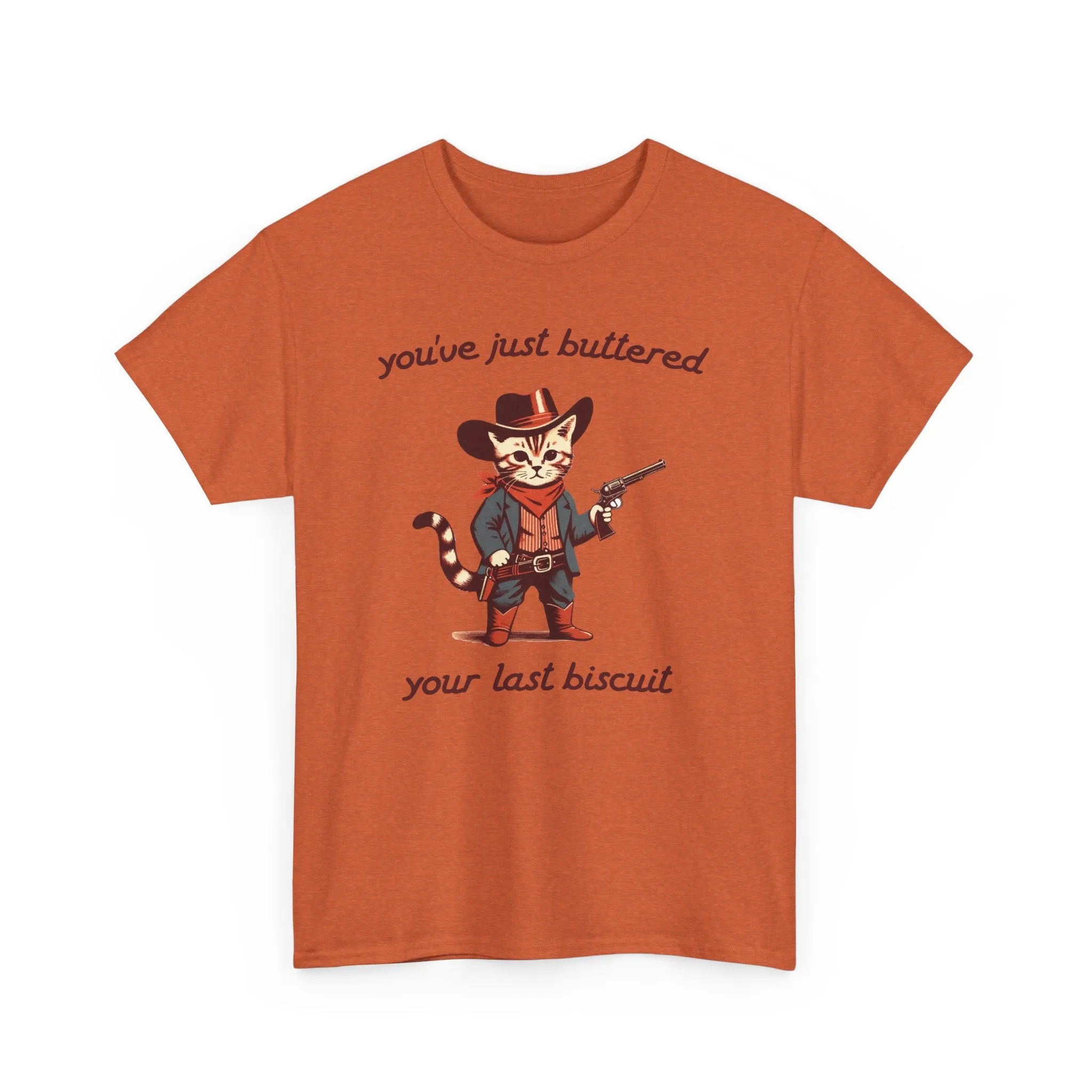 Cat Thanksgiving Shirt, You've Just Buttered Your Last Biscuit Shirt, Cool Halloween Cats Shirt, Halloween T-Shirt, Funny Halloween Shirt