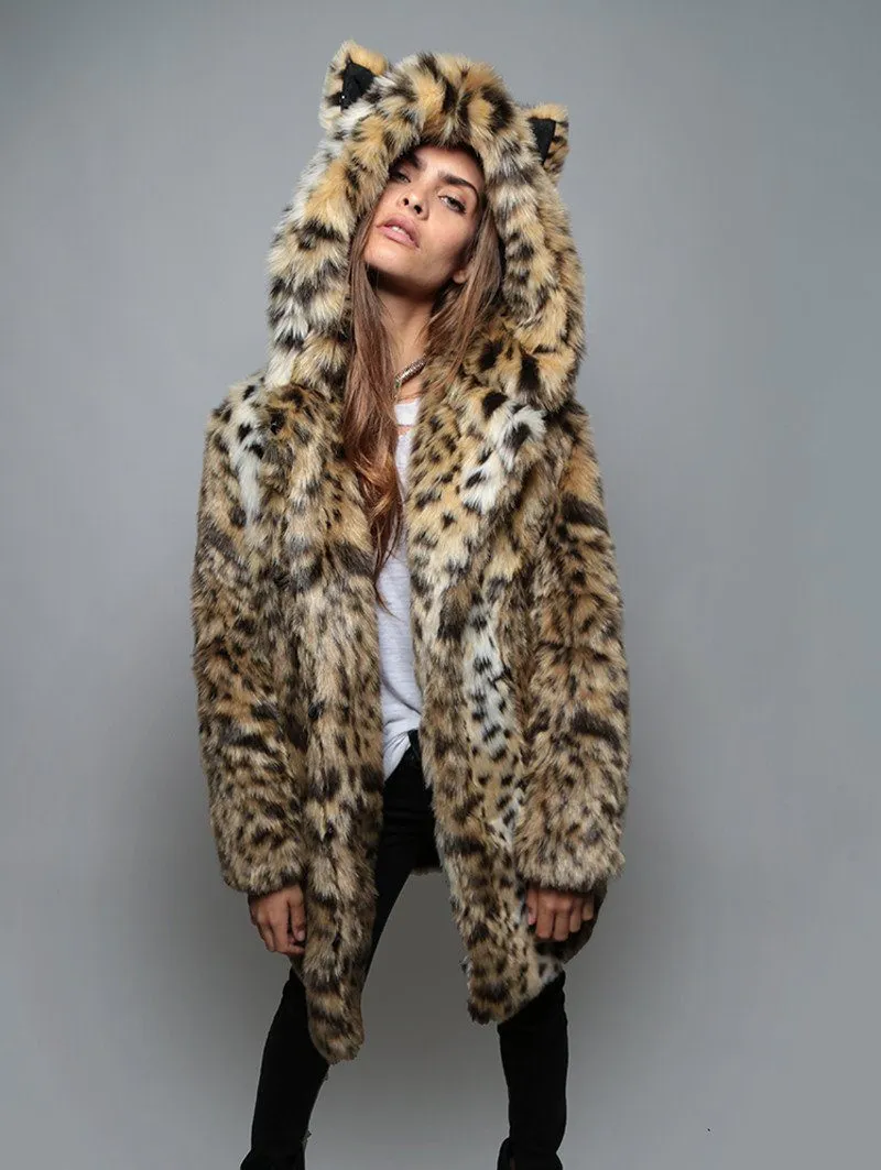 Cheetah Classic Faux Fur Coat | Women's