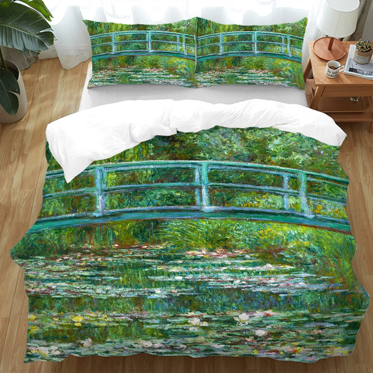 Claude Monet's The Water Lily Pond Bedding Set