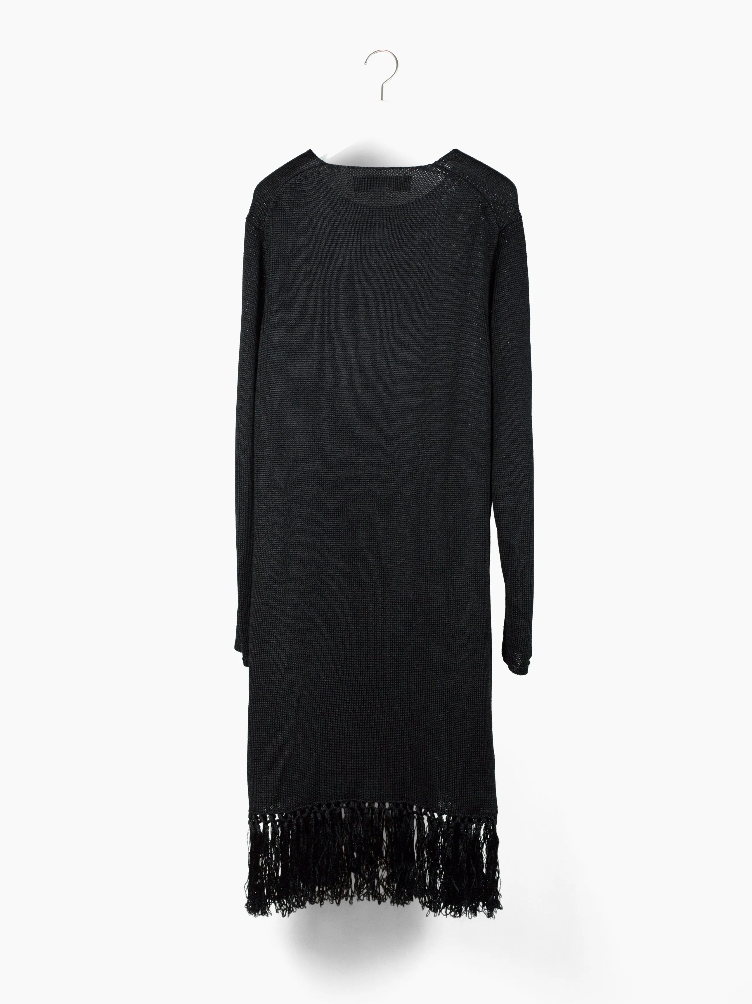 Comme des Garçons Homme Plus AW19 Knit Rayon Fringe Tunic