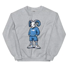 Cool Ram Vintage College Unisex Sweatshirt