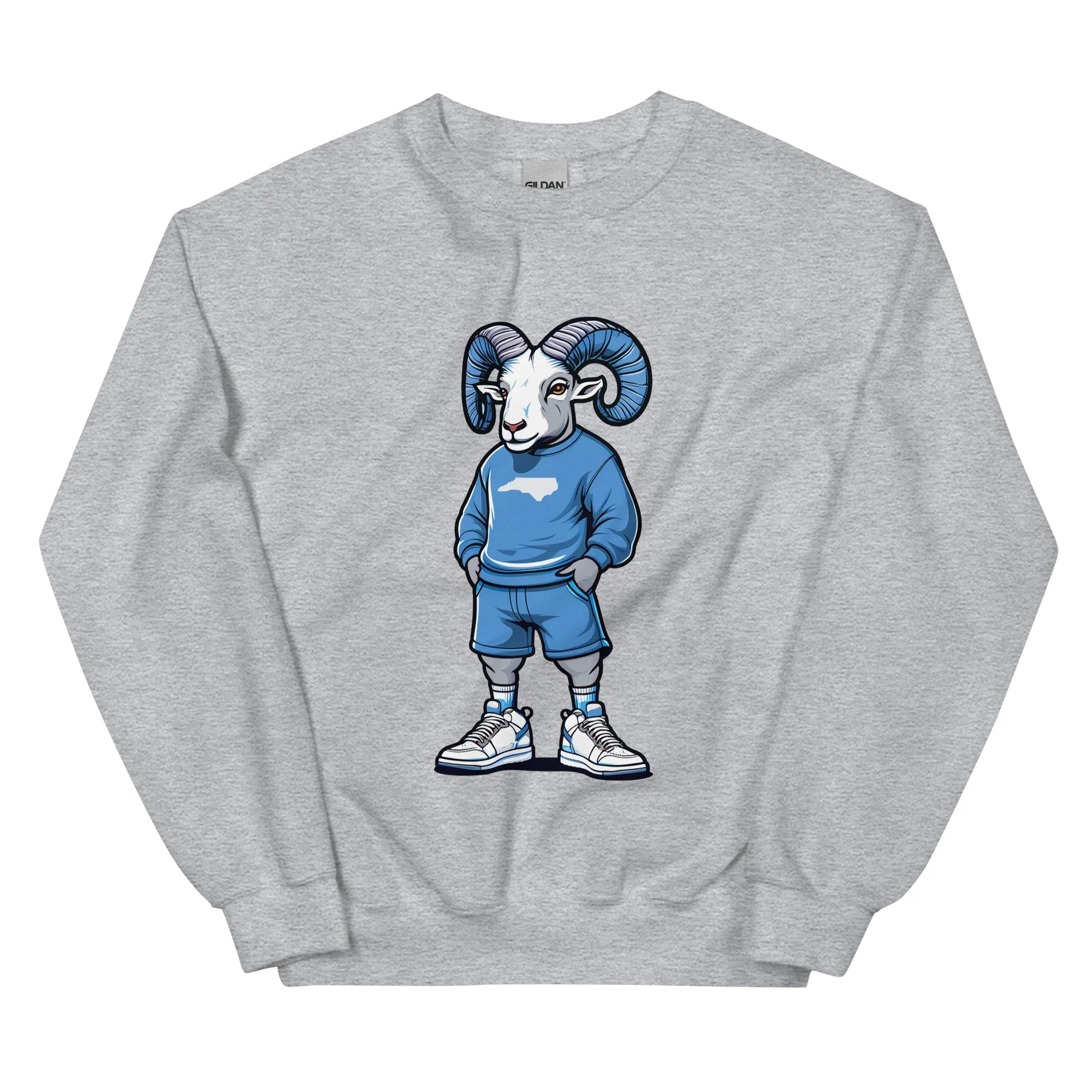 Cool Ram Vintage College Unisex Sweatshirt