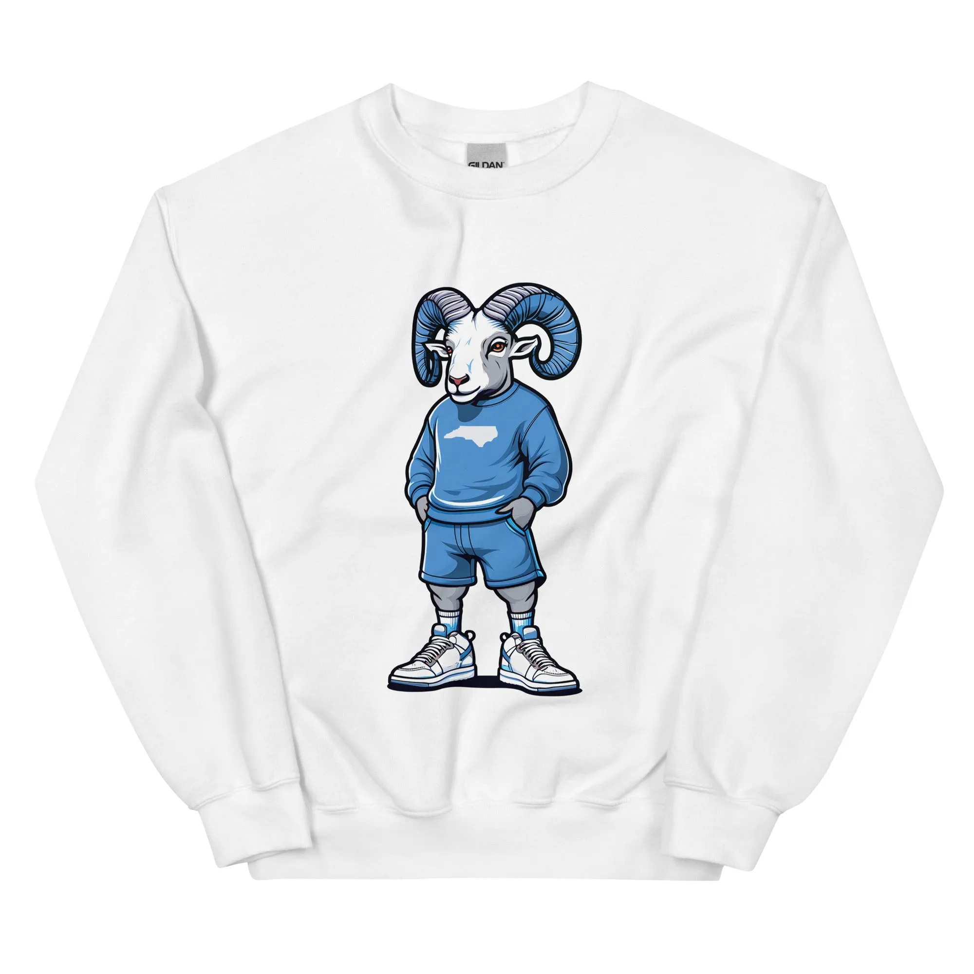 Cool Ram Vintage College Unisex Sweatshirt