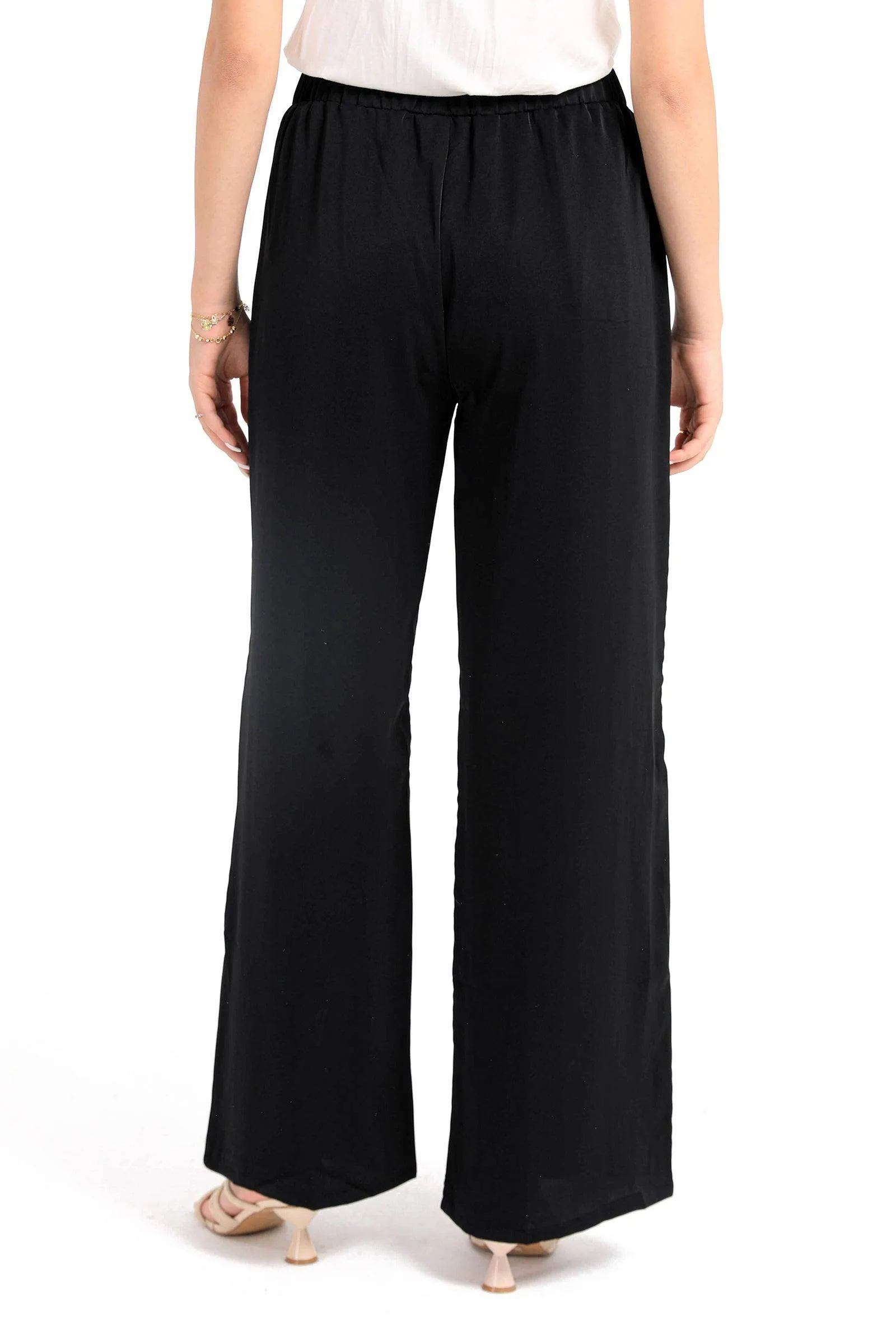 Cotton High Waist Pants