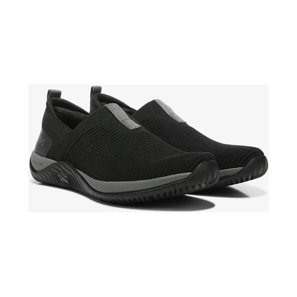 Echo Knit Slip On Sneaker - Black