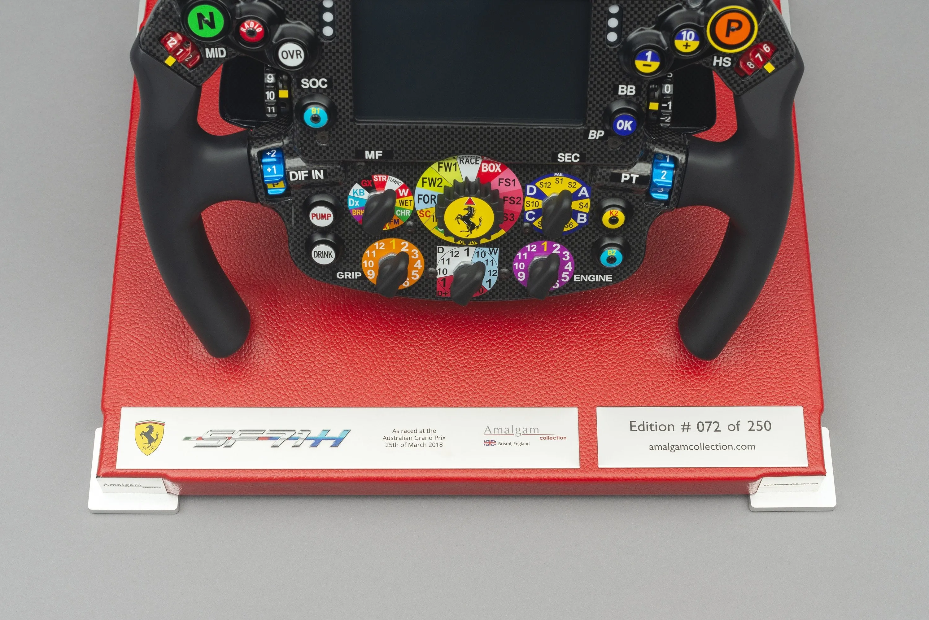 Ferrari SF71H Steering Wheel (2018)