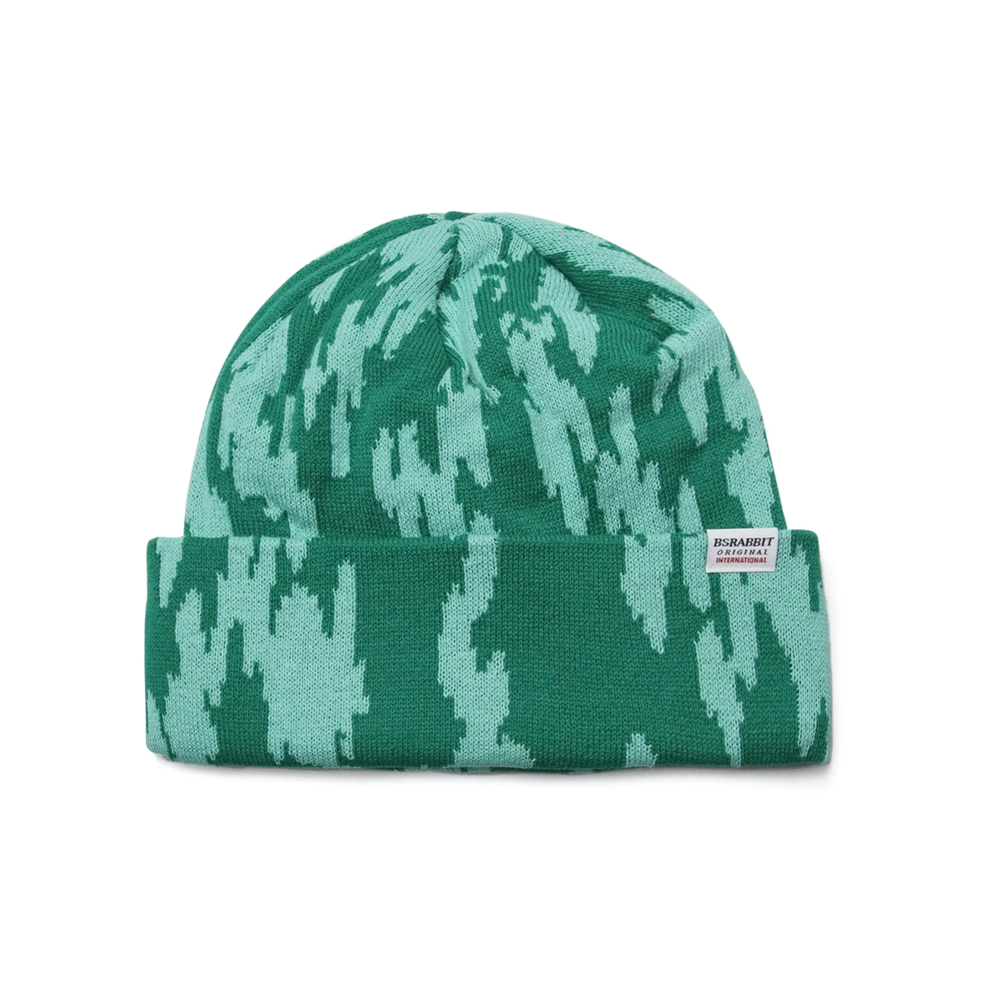 FLAME BEANIE GREEN MINT