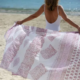 Freedom Pink XL Cotton Sarong