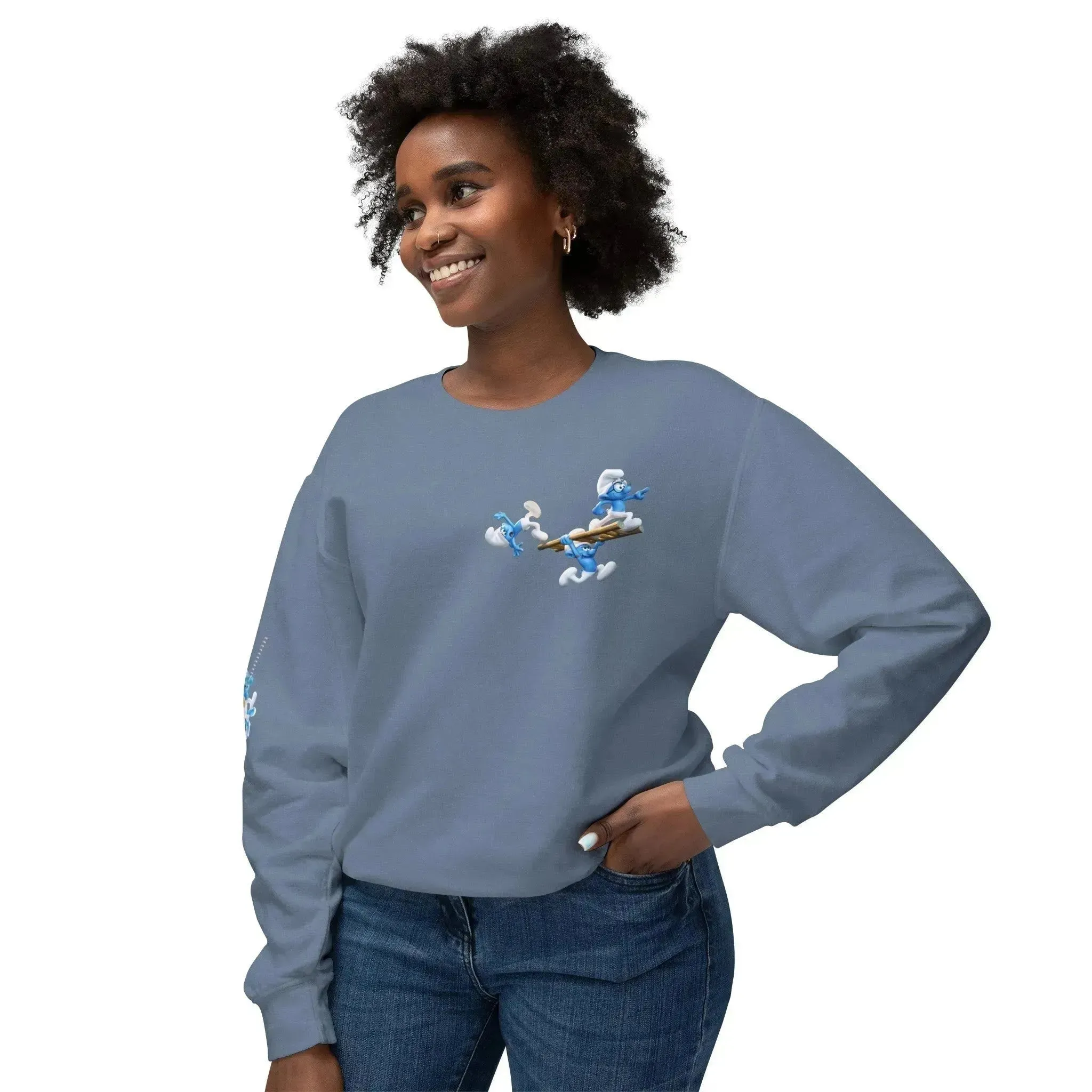 Funny Smurf Sweatshirt For Men And Women