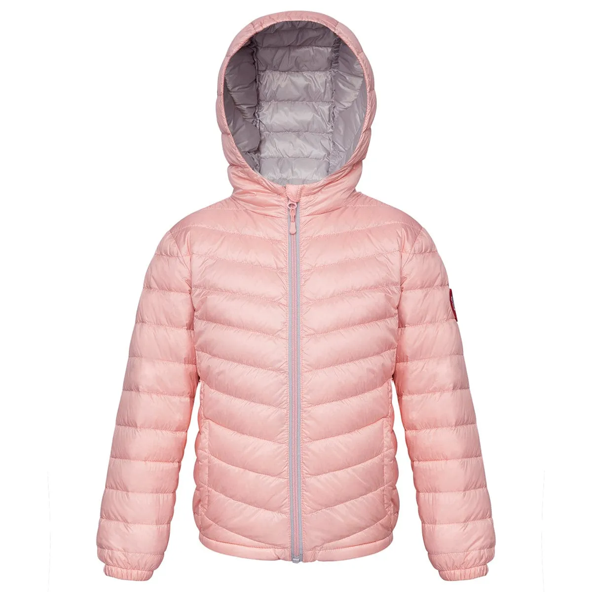 Girls' Ultra Light Packable Down Puffer Jacket