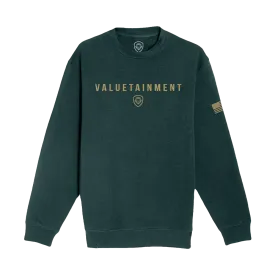 Gold Collection FLB Crewneck Sweatshirt - Forest Green