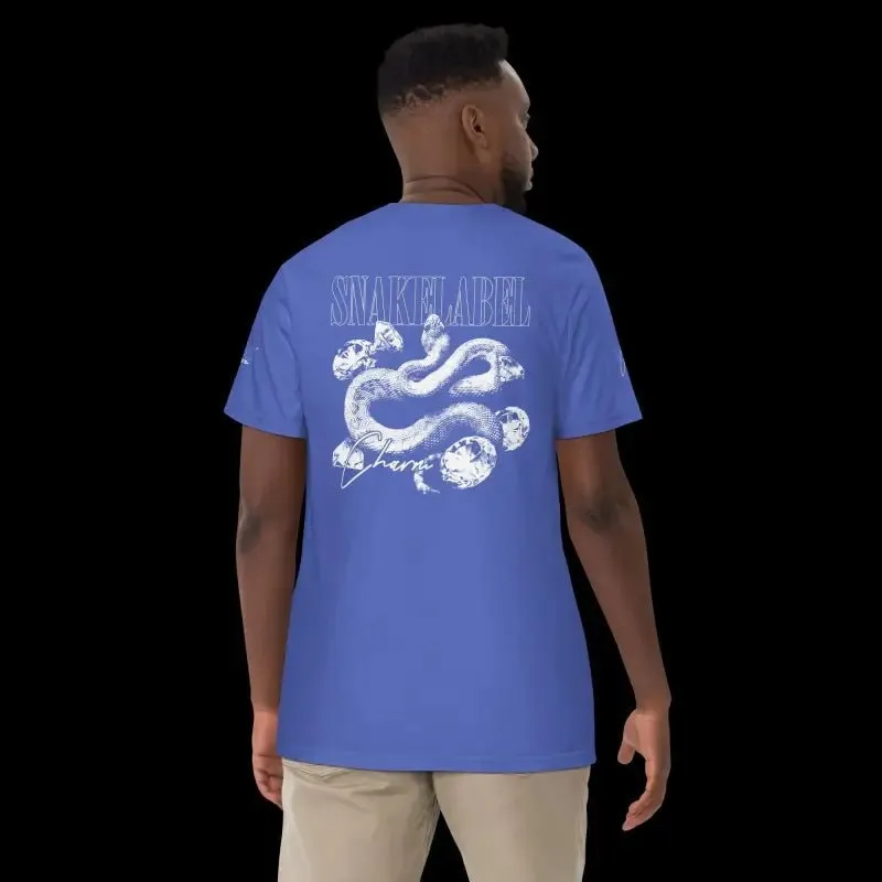 HEAVYWEIGHT T-SHIRT SNAKE: 100% Ring-Spun Cotton, Vibrant Color, Relaxed Fit