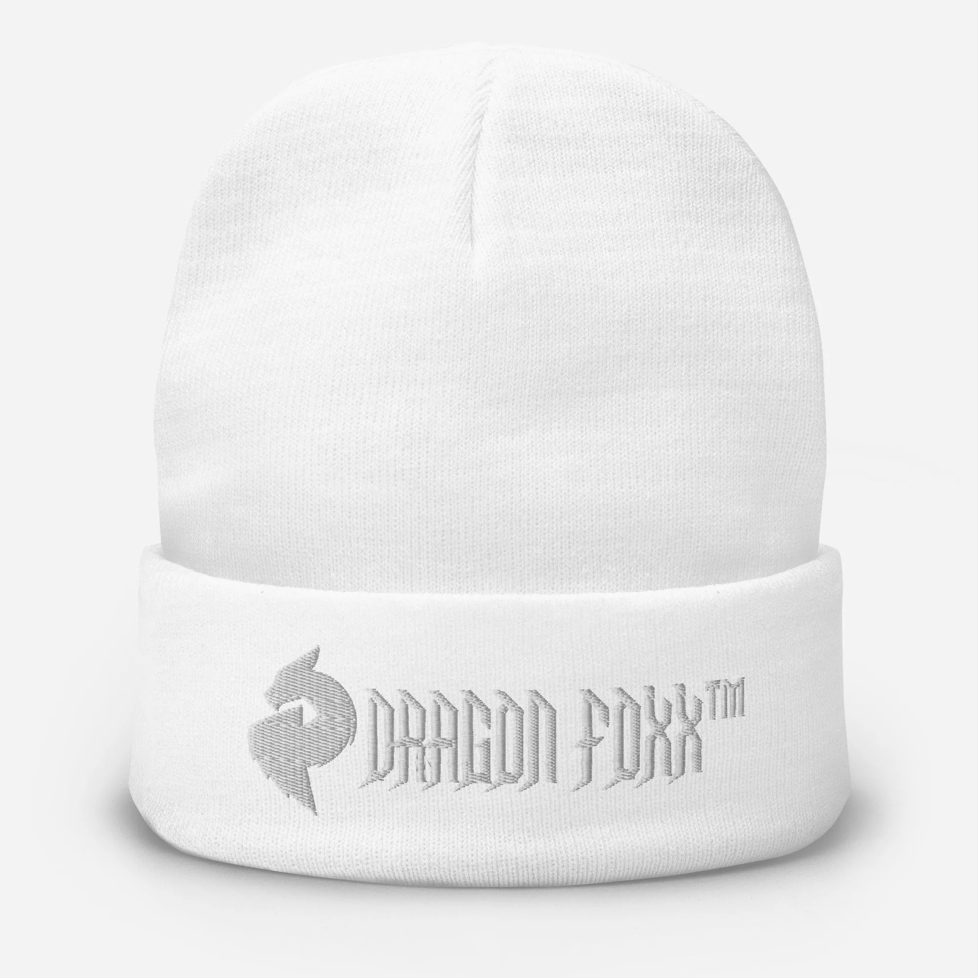 His or Hers Dragon Foxx™ Embroidered Beanie in 6 Colors