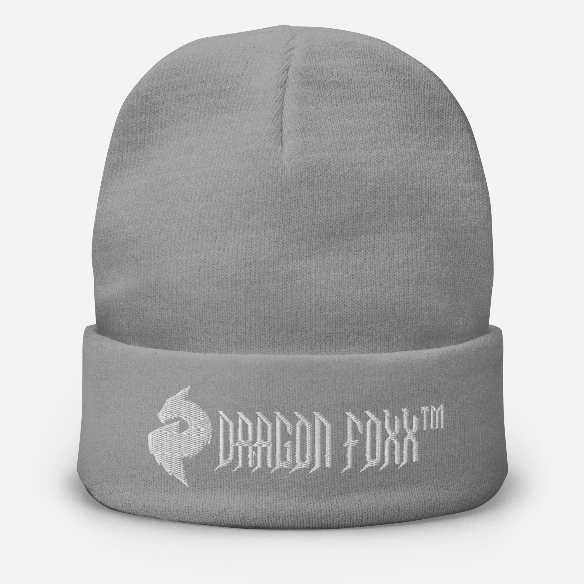 His or Hers Dragon Foxx™ Embroidered Beanie in 6 Colors