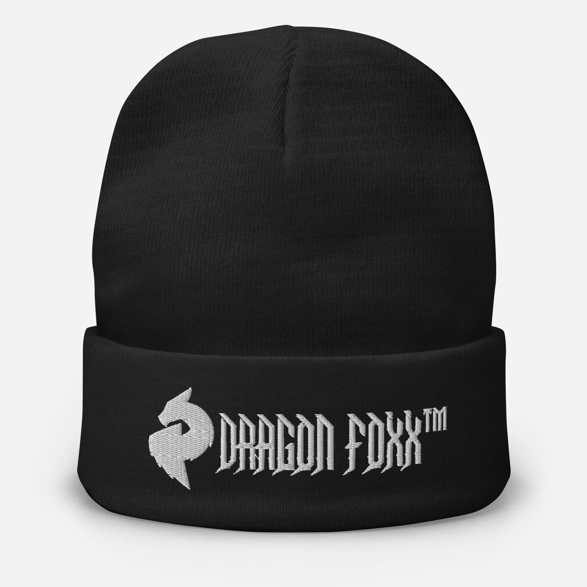 His or Hers Dragon Foxx™ Embroidered Beanie in 6 Colors