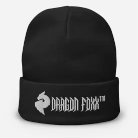 His or Hers Dragon Foxx™ Embroidered Beanie in 6 Colors