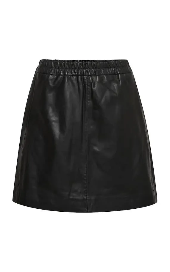 In Wear - Wook Leather Skirt