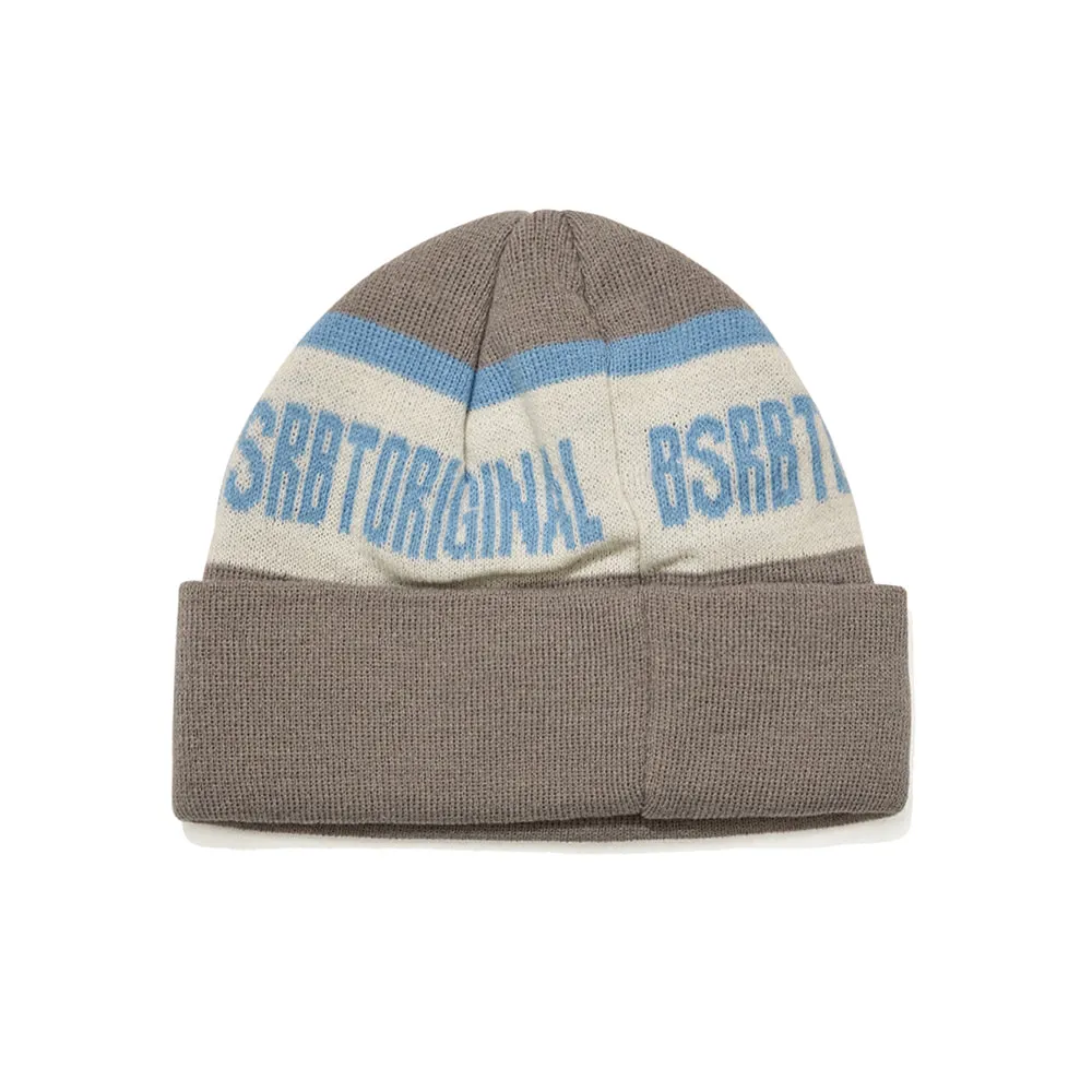 INT DOUBLE LINE BEANIE GRAY