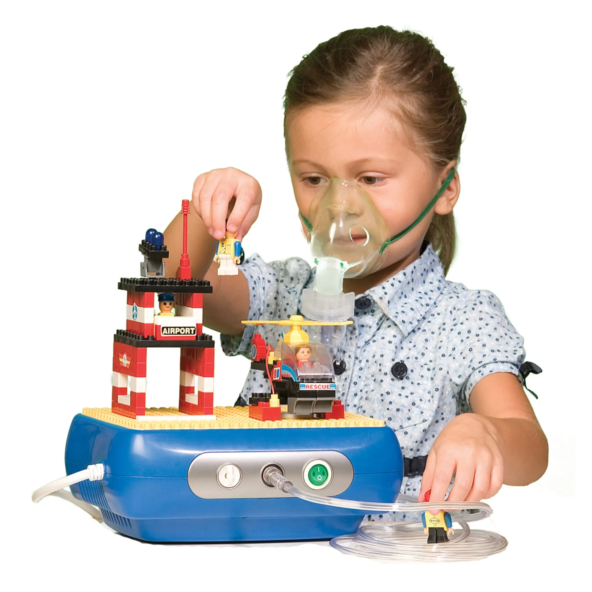 Interactive Building Block Compressor Nebulizer, Townhouse