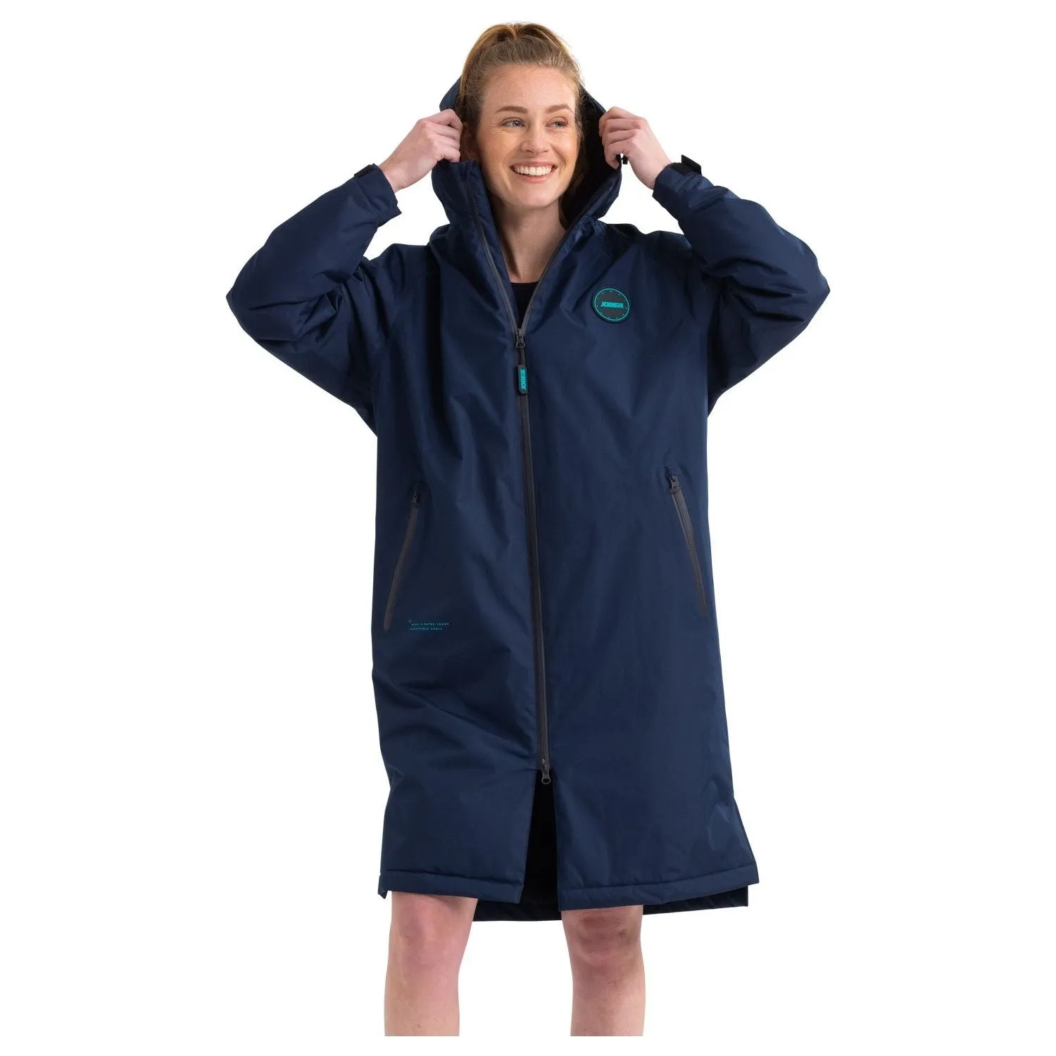 Jobe Reva Coat Changing Robe Aqua Robe