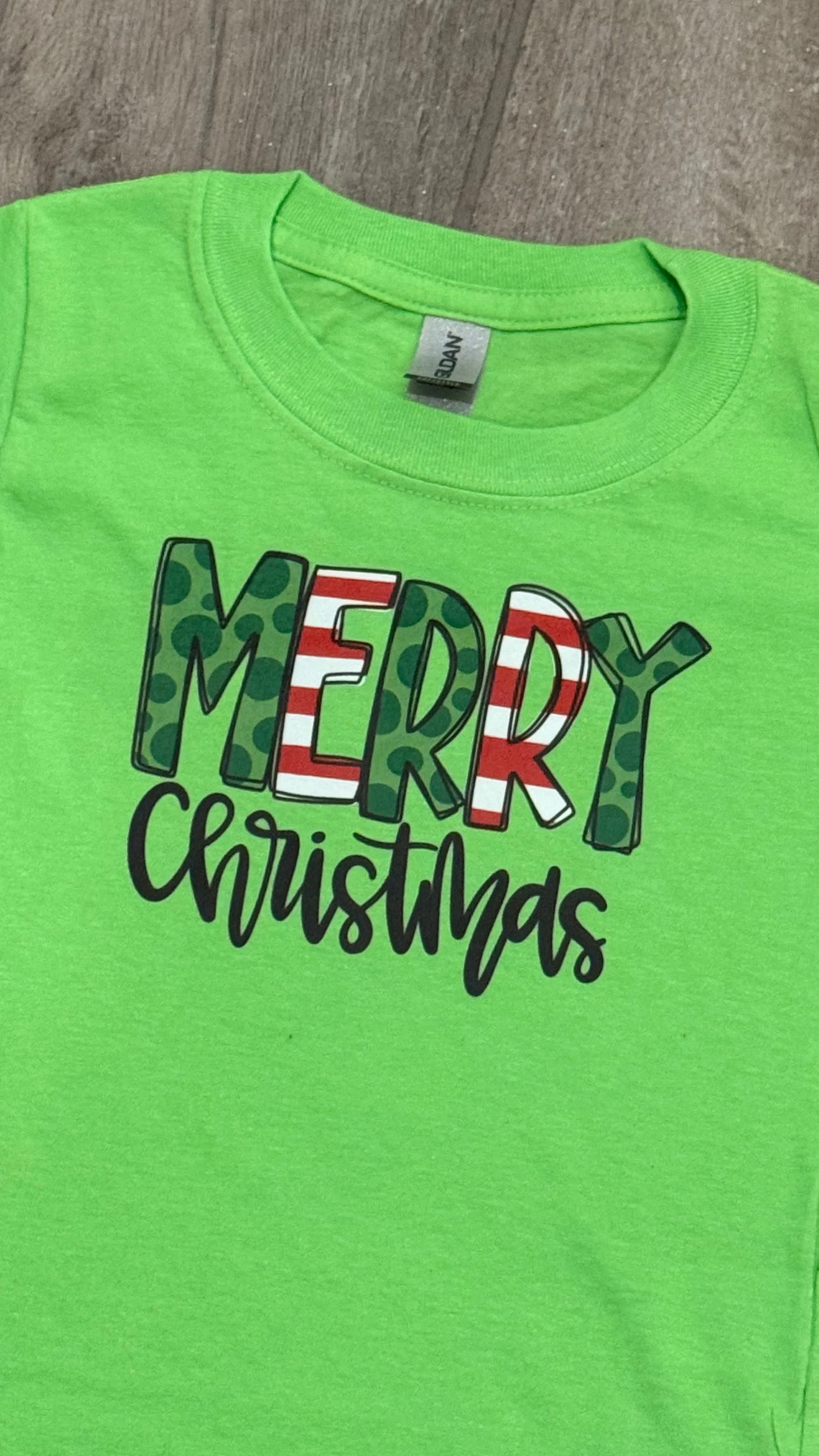 Kids Merry Christmas Shirt