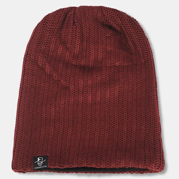 Men Knit Braids Slouch Beanie Hats B019