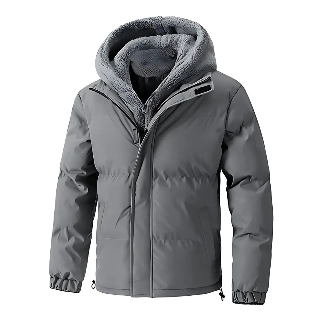 Men's Hooded Puffer Winter Jacket