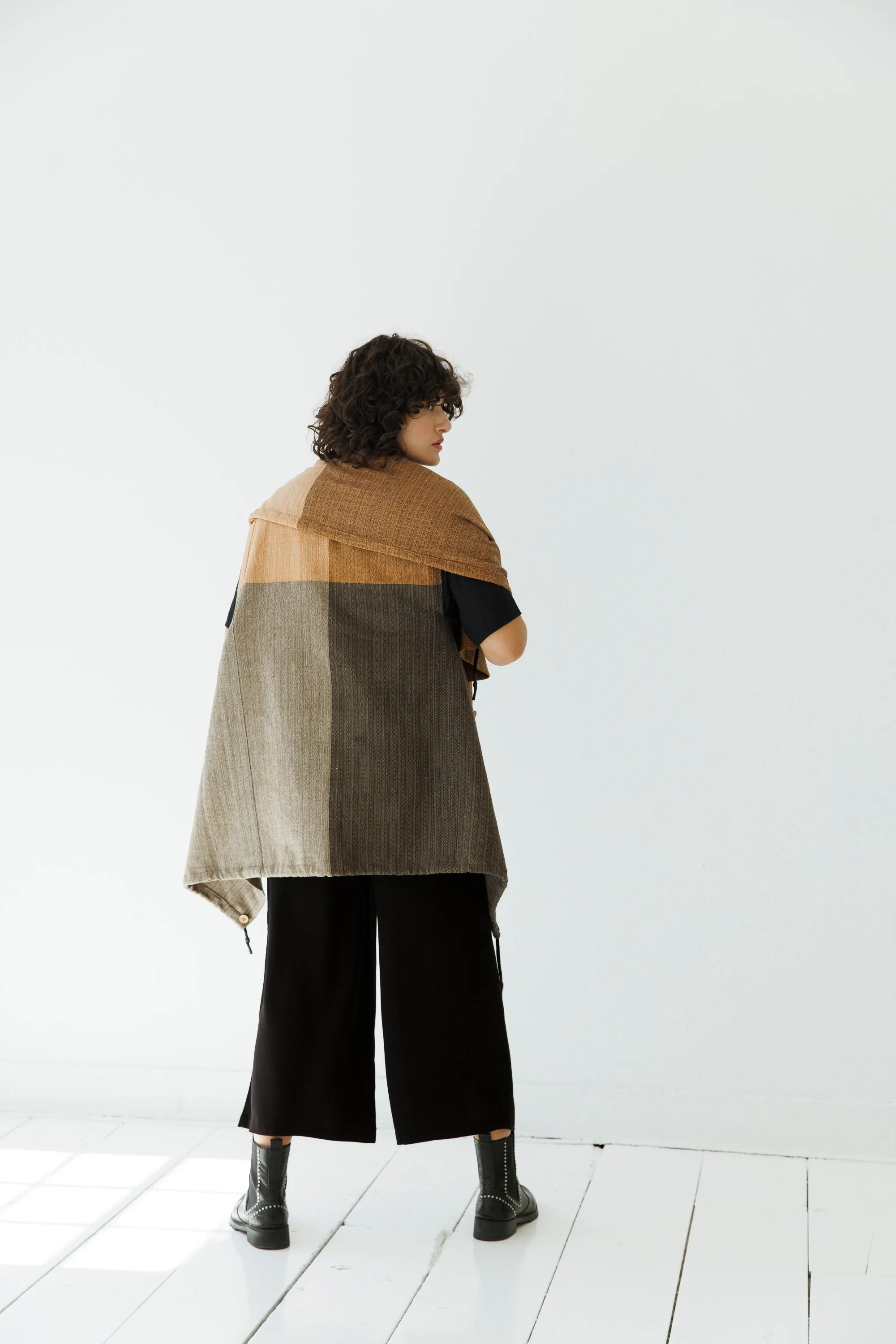 NEW! COTTON Cape Equal Sand